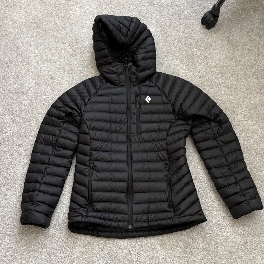 Black Diamond Women's Black Down Jacket